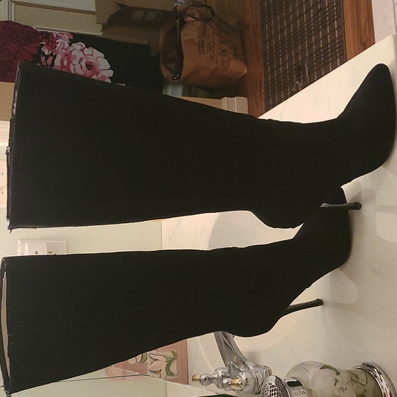 Steve Madden Gracii suede stiletto boot - Picture 2 of 9